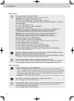 Preview for 4 page of Panasonic Easy Take NR-B182W Operating Instructions Manual