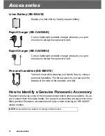 Предварительный просмотр 85 страницы Panasonic EB-A100 Operating Instructions Manual