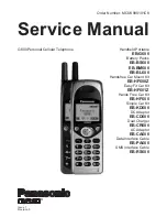 Panasonic EB-BL600 Service Manual preview