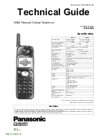 Panasonic EB-GD90 Technical Manual preview