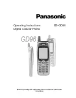 Panasonic EB-GD96 Operating Instructions Manual preview