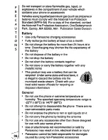 Preview for 38 page of Panasonic EB-H65 Series Operating Instructions Manual