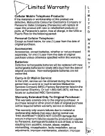 Preview for 39 page of Panasonic EB-H65 Series Operating Instructions Manual