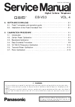 Preview for 34 page of Panasonic EB-VS3 Service Manual