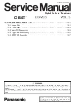 Preview for 69 page of Panasonic EB-VS3 Service Manual