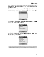 Preview for 85 page of Panasonic EBG60 - CELL PHONE Operating Instructions Manual