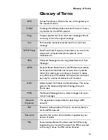 Preview for 105 page of Panasonic EBG60 - CELL PHONE Operating Instructions Manual