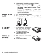 Предварительный просмотр 12 страницы Panasonic EBGU87 - CELLPHONE W/DIGITAL CAM Operating Instructions Manual