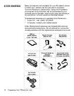 Предварительный просмотр 16 страницы Panasonic EBGU87 - CELLPHONE W/DIGITAL CAM Operating Instructions Manual