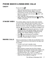 Предварительный просмотр 21 страницы Panasonic EBGU87 - CELLPHONE W/DIGITAL CAM Operating Instructions Manual