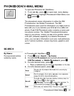 Предварительный просмотр 61 страницы Panasonic EBGU87 - CELLPHONE W/DIGITAL CAM Operating Instructions Manual