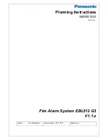 Preview for 1 page of Panasonic EBL512 G3 5000 Planning Manual