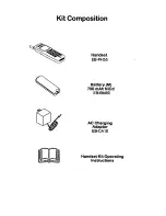 Preview for 3 page of Panasonic EBPH55S - CELL PHONE Operating Instructions Manual