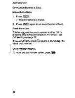 Предварительный просмотр 33 страницы Panasonic EBPH55S - CELL PHONE Operating Instructions Manual