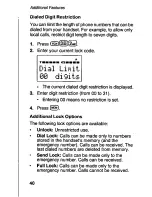 Предварительный просмотр 41 страницы Panasonic EBPH55S - CELL PHONE Operating Instructions Manual