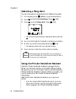 Предварительный просмотр 32 страницы Panasonic EBTX210ASG - Cell Phone Operating Instructions Manual