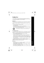 Предварительный просмотр 5 страницы Panasonic EBX70 - CELL PHONE Operating Instructions Manual