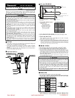 Preview for 1 page of Panasonic EC-G02 Instruction Manual