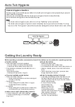 Preview for 14 page of Panasonic ECONAVI NA-FS20V5SRY Operating & Installation Instructions Manual