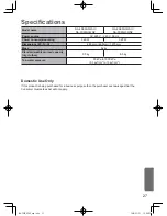 Preview for 27 page of Panasonic ECONAVI NA-FS95G3WAU Operating Instructions Manual