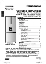 Preview for 1 page of Panasonic ECONAVI NR-BX410 Operating Instructions Manual