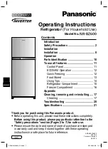 Preview for 1 page of Panasonic ECONAVI NR-BZ600 Operating Instructions Manual