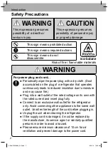 Предварительный просмотр 2 страницы Panasonic ECONAVI NR-CY55CGKAU Operating Instructions Manual