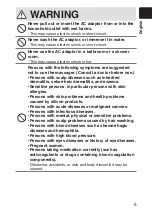 Preview for 5 page of Panasonic EH-HE94 Operating Instructions Manual