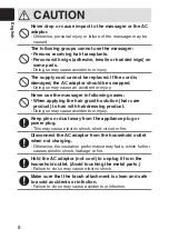 Preview for 8 page of Panasonic EH-HE94 Operating Instructions Manual