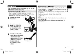 Preview for 15 page of Panasonic EH-HS0E Operating Instructions Manual