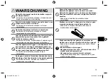 Предварительный просмотр 71 страницы Panasonic EH-HS0E Operating Instructions Manual