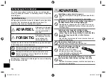 Предварительный просмотр 134 страницы Panasonic EH-HS0E Operating Instructions Manual