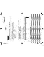 Preview for 13 page of Panasonic EH-HS50 Operating Instructions Manual