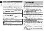 Preview for 4 page of Panasonic EH-HT45 Operating Instructions Manual