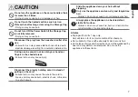 Preview for 7 page of Panasonic EH-HV11 Operating Instructions Manual