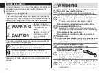 Preview for 4 page of Panasonic EH-HV70 Operating Instructions Manual