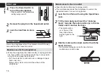 Предварительный просмотр 16 страницы Panasonic EH-HV70 Operating Instructions Manual