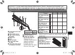 Preview for 21 page of Panasonic EH-HW11-K865 Operating Instructions Manual