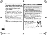 Preview for 34 page of Panasonic EH-HW11-K865 Operating Instructions Manual