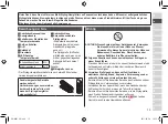 Preview for 13 page of Panasonic EH-HW11 Operating Instructions Manual