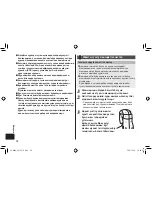 Preview for 34 page of Panasonic EH-HW18 Operating Instructions Manual