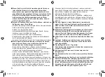 Preview for 14 page of Panasonic EH-HW51 Operating Instructions Manual