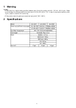 Preview for 2 page of Panasonic EH-HW51 Service Manual