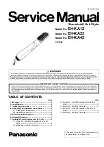 Panasonic EH-KA12 Service Manual preview