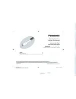 Preview for 1 page of Panasonic EH-KA42 Operating Instructions Manual