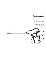 Preview for 1 page of Panasonic EH-N2500 Operating Instructions Manual