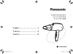 Panasonic EH-NA65-K Operating Instructions Manual preview