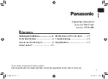 Preview for 3 page of Panasonic EH-NA65-K Operating Instructions Manual