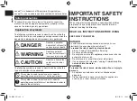 Preview for 4 page of Panasonic EH-NA65-K Operating Instructions Manual