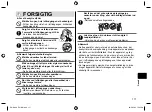 Preview for 117 page of Panasonic EH-NA98 Operating Instructions Manual